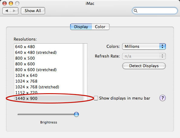 how to change resolution on powerpoint for mac